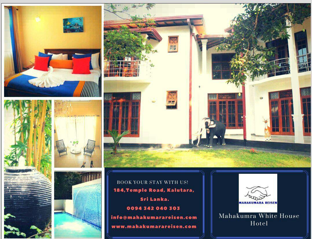 Mahakumara White House Hotel Kalutara Exteriér fotografie